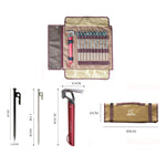 Kit attrezzi per tende da campeggio AOTU AT6543-2