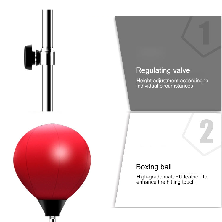 Palla da boxe con ventosa e altezza regolabile 110-150 cm