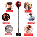 Palla da boxe con ventosa e altezza regolabile 110-150 cm
