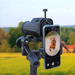 Adattatore per collegare smartphone a telescopio e microscopio