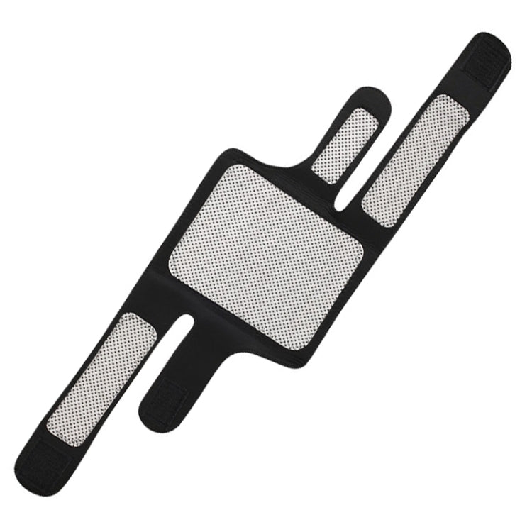 Ginocchiere autoriscaldanti magnetiche regolabili nere