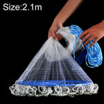 Rete da pesca in monofilamento 420 Flying Disc altezza 2,1 m