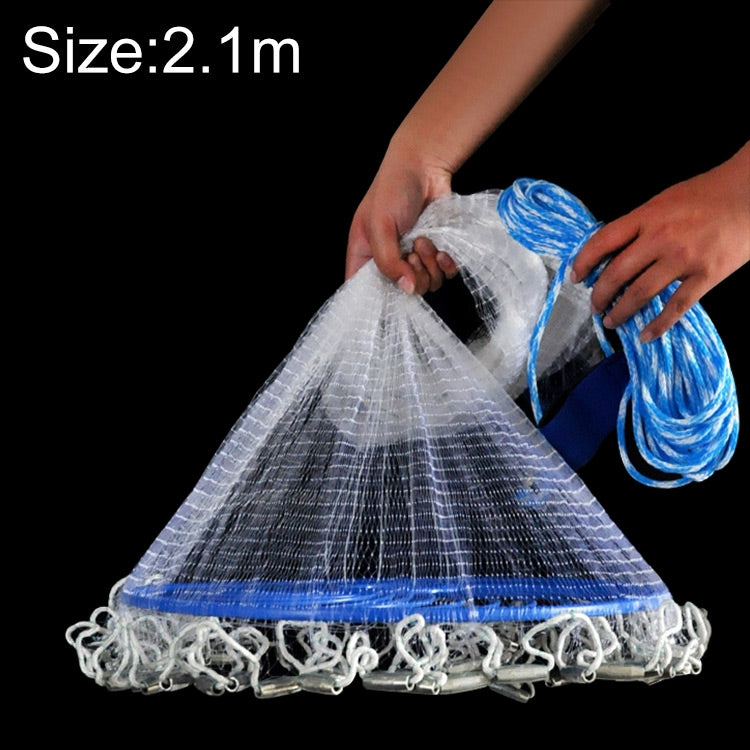 Rete da pesca in monofilamento 420 Flying Disc altezza 2,1 m