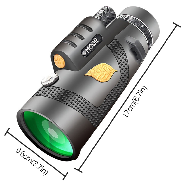 Telescopio monoculare visione notturna 12x50 con treppiede