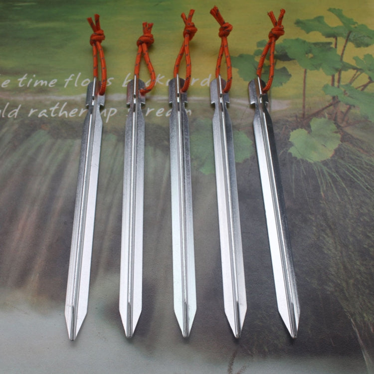 Picchetti tende in lega di alluminio 18 cm 5 pezzi