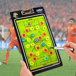Pannello di comando magnetico per allenatore di calcio in PVC