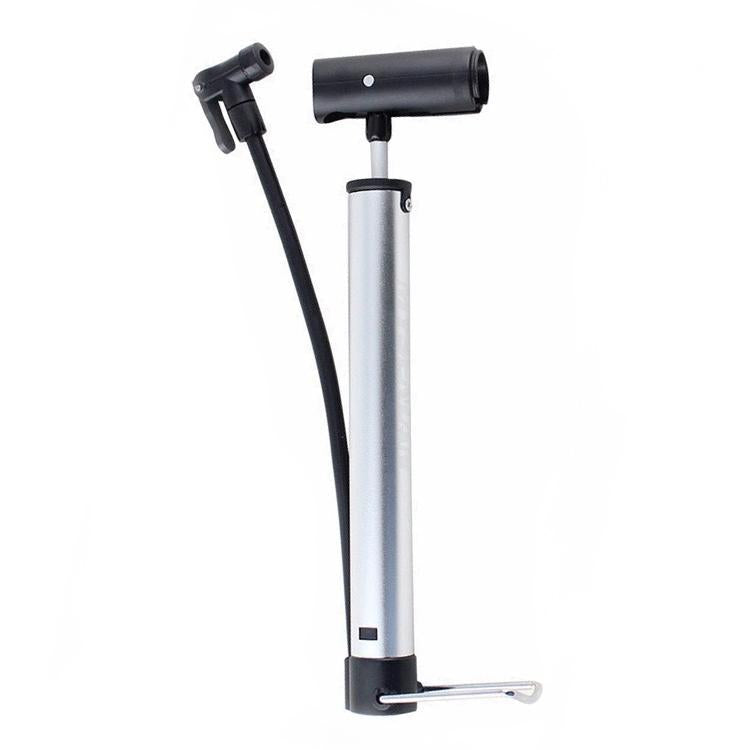 Mini pompa aria portatile in lega di alluminio per bicicletta
