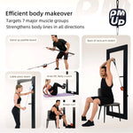 Pompa portatile per palestra con resistenza regolabile 2-20 kg