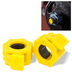 Fibbia plastica bloccaggio rapido per bilanciere 25 mm nero