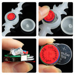 Luci LED a raggi per ruote bicicletta 16cm colorate