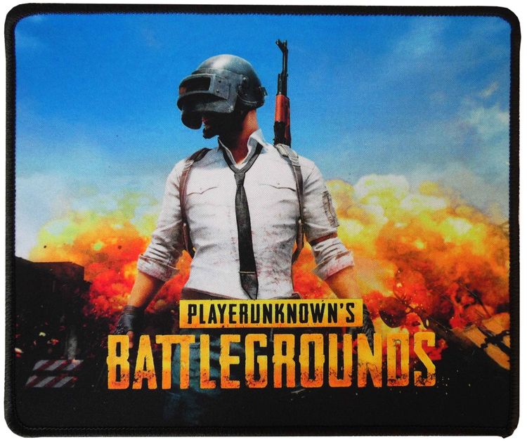 Tappetino mouse 25x21 cm PlayerUnknown's Battlegrounds personaggio con casco e