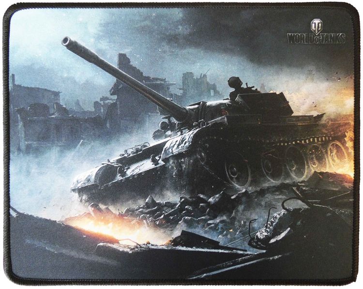 Tappetino mouse 29x23 cm World of Tanks carro armato su macerie