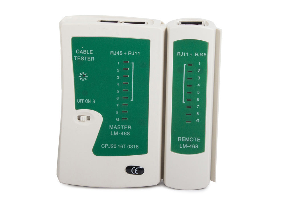 Tester di rete RJ45 e RJ11 con scansione manuale e automatica - immagine 2