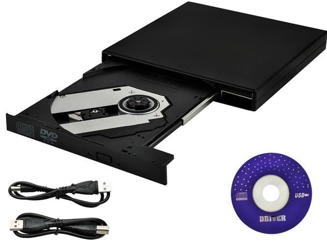 Lettore DVD masterizzatore esterno Iso Trade con USB 2.0