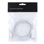 Cavo adattatore Mini DisplayPort maschio a HDMI maschio 1,8 m