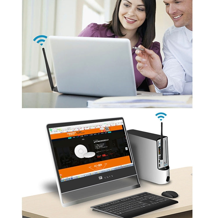 Adattatore wireless USB Bluetooth 4.0 WiFi 150 Mbps