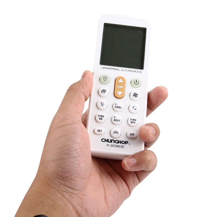 Telecomando universale LCD per climatizzatore Chunghop K-2080E - immagine 6