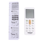Telecomando universale LCD per climatizzatore Chunghop K-2080E - immagine 7
