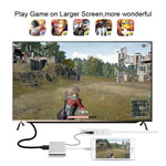 Adattatore 3 in 1 8 pin a HDMI VGA audio per iPhone iPad