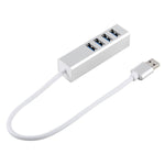 Hub USB 3.0 a 4 porte Super Speed 5 Gbps