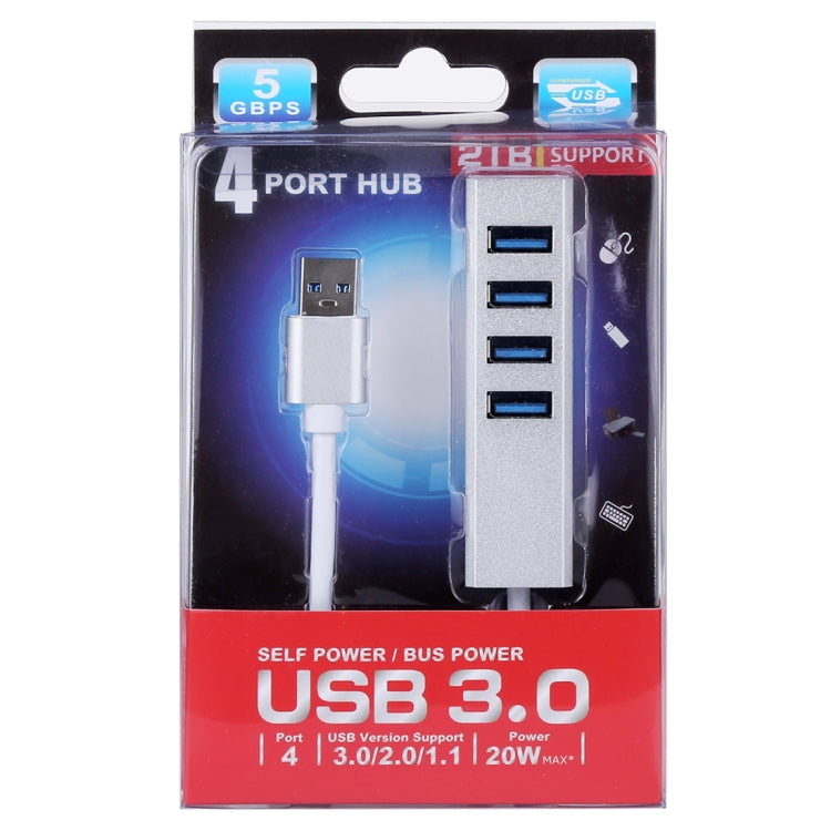 Hub USB 3.0 a 4 porte Super Speed 5 Gbps