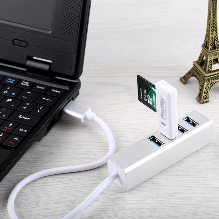 Hub USB 3.0 a 4 porte Super Speed 5 Gbps