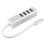 Hub USB 3.0 a USB-C 4 porte 5 Gbps Super Speed