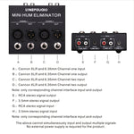 Cancellatore di ronzio audio LINEPAUDIO B890 passivo a 60 Hz - immagine 6