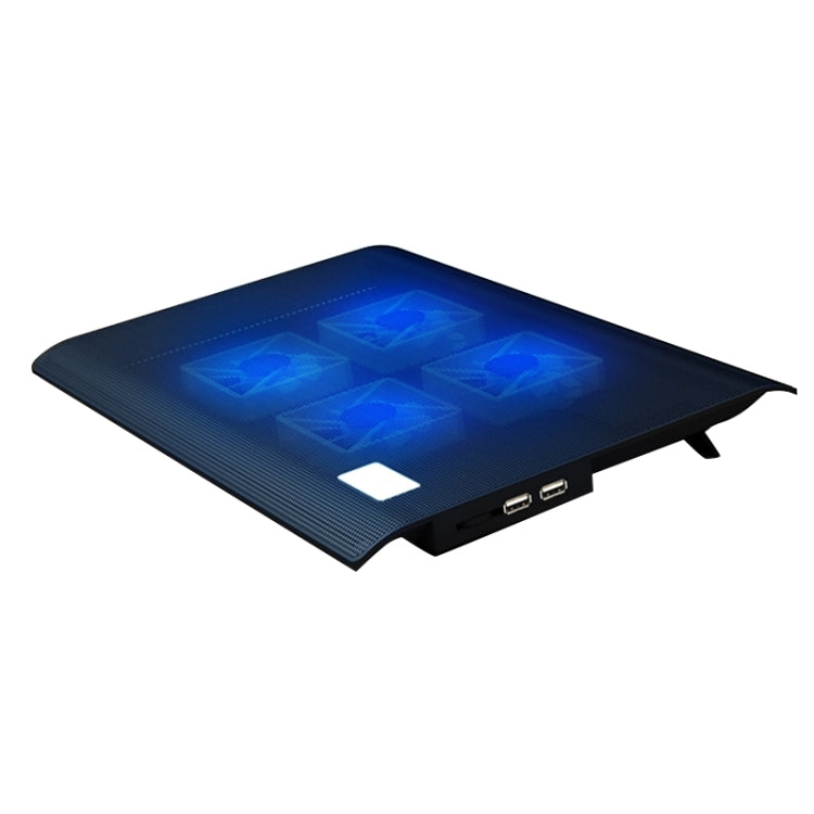 Base raffreddamento USB per laptop 14-15,6" con 4 ventole