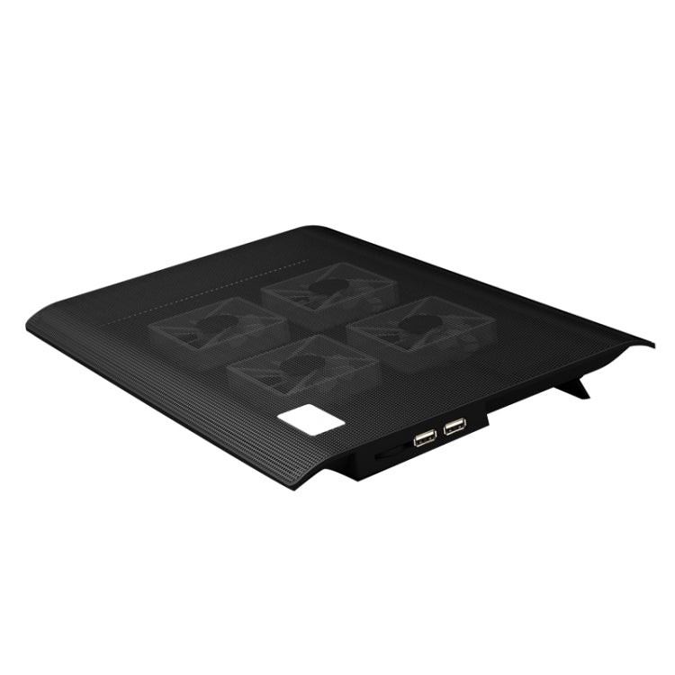 Base raffreddamento USB per laptop 14-15,6" con 4 ventole