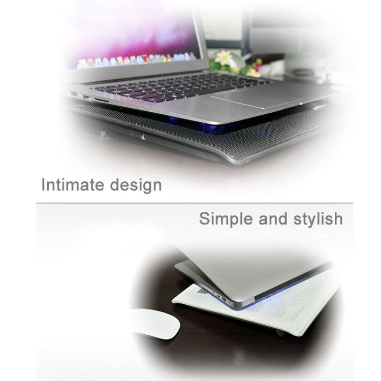 Base raffreddamento USB per laptop 14-15,6" con 4 ventole
