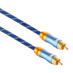 Cavo audio coassiale RCA maschio 2 m in rame OFC - immagine 3