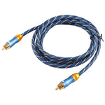 Cavo audio coassiale RCA maschio 2 m in rame OFC - immagine 4