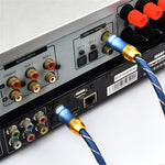Cavo audio coassiale RCA maschio 2 m in rame OFC - immagine 8