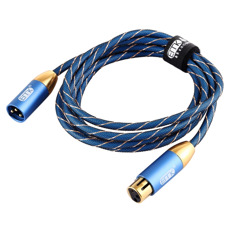 Cavo audio XLR maschio-femmina da 2 m con rivestimento in nylon - immagine 4
