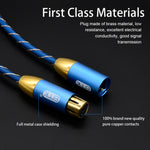 Cavo audio XLR maschio-femmina da 2 m con rivestimento in nylon - immagine 9