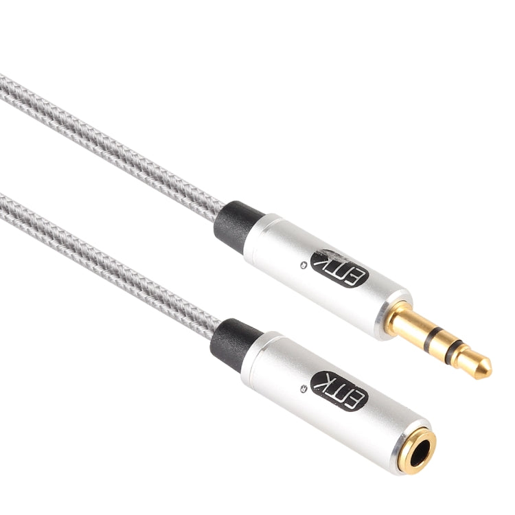 Cavo audio 3,5 mm maschio-femmina intrecciato da 0,5 m - immagine 3