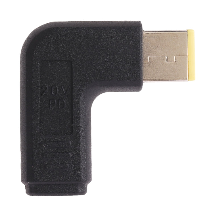 Adattatore a gomito USB-C femmina a Lenovo maschio per laptop