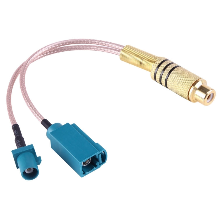 Cavo coassiale RCA femmina a FAKRA maschio RG316 da 15 cm - immagine 2