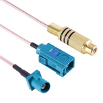 Cavo coassiale RCA femmina a FAKRA maschio RG316 da 15 cm - immagine 3