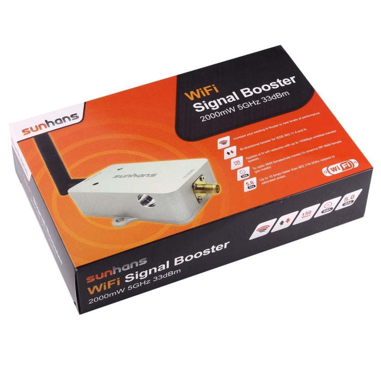 Ripetitore segnale WiFi 5,8GHz 2000mW con connettore SMA
