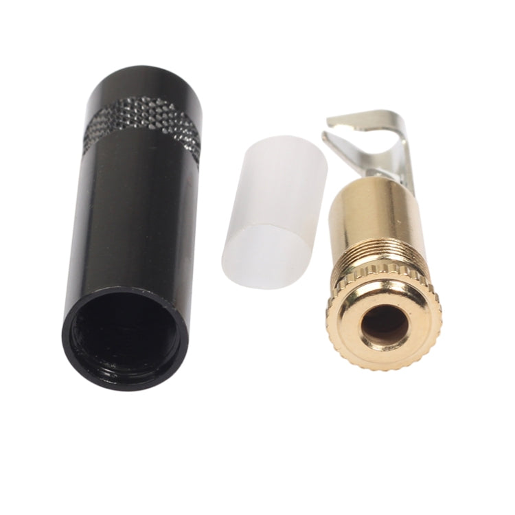 Adattatore audio jack femmina 3,5 mm per saldatura, placcato oro - immagine 5