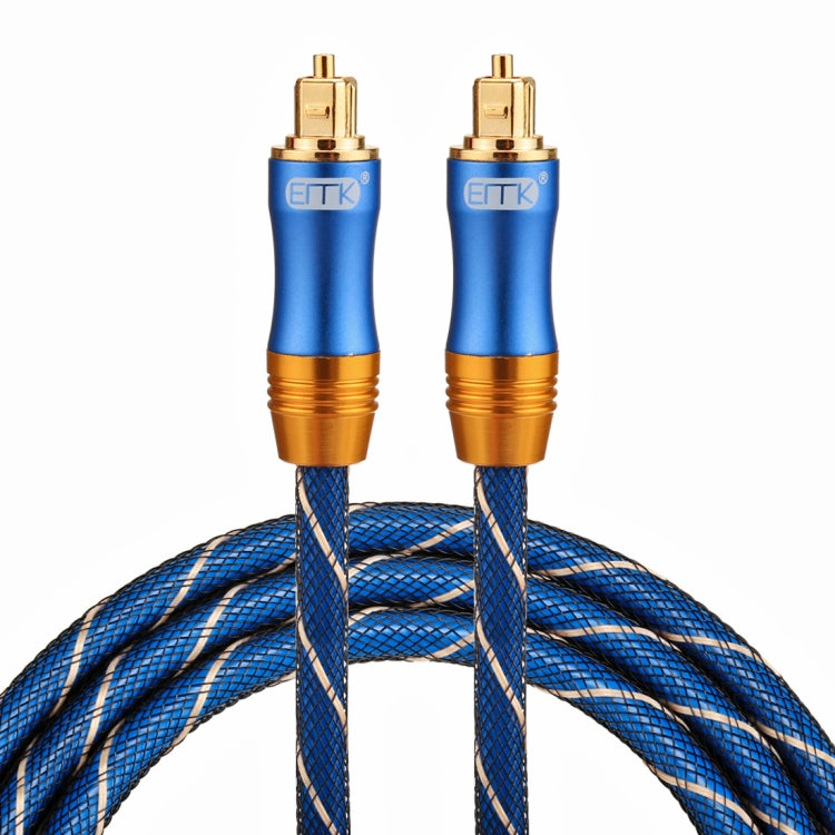 Cavo audio ottico Toslink maschio-maschio 1,5 m con connettori placcati oro