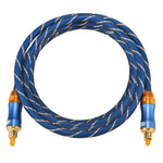 Cavo audio ottico Toslink maschio-maschio 1,5 m con connettori placcati oro - immagine 3