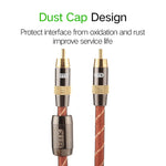 Cavo RCA digitale da 3 m con connettori placcati oro - immagine 5