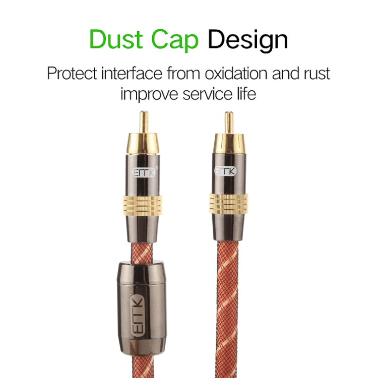 Cavo RCA digitale da 3 m con connettori placcati oro - immagine 5