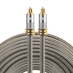 Cavo audio ottico Toslink 20 m con connettori placcati oro