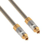Cavo audio ottico Toslink 20 m con connettori placcati oro - immagine 2