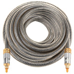 Cavo audio ottico Toslink 20 m con connettori placcati oro - immagine 3