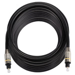 Cavo audio ottico Toslink maschio-maschio da 15 m - immagine 3